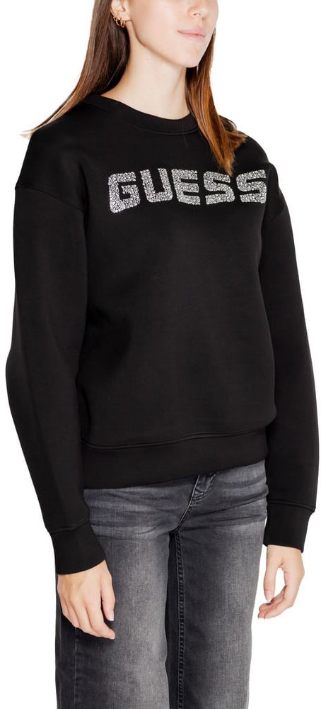 Guess Active Black Viscose Sweatshirt