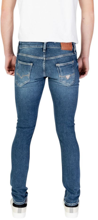 Guess Blue Cotton Skinny Jeans