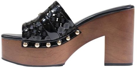 Guess Black Polyethylene High Heel Pumps