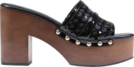 Guess Black Polyethylene High Heel Pumps