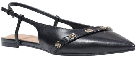Guess Black Synthetic Platform Pumps