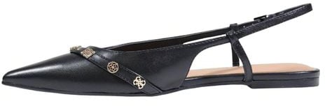 Guess Black Synthetic Platform Pumps
