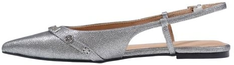 Guess Gray Polyester Platform Pumps