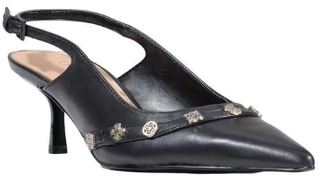 Guess Black Synthetic High Heel Pumps