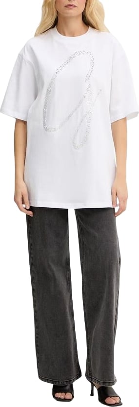 Guess White Cotton T-Shirt