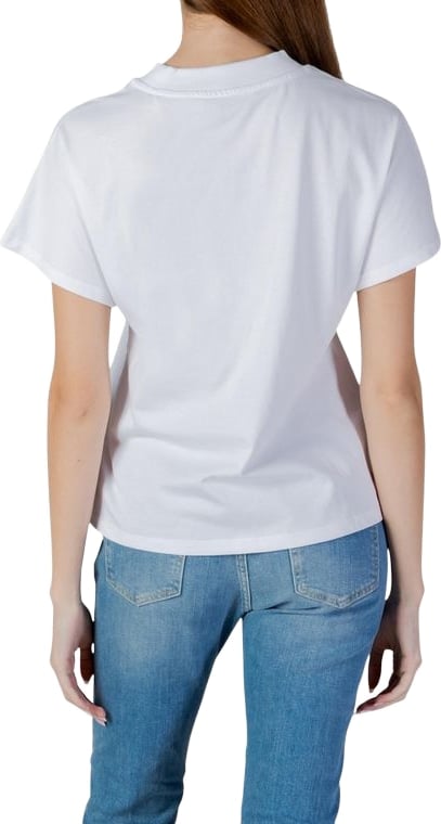 Guess White Cotton T-Shirt