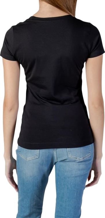 Guess Black Cotton T-Shirt
