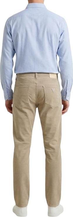 Guess Beige Cotton Skinny Pants
