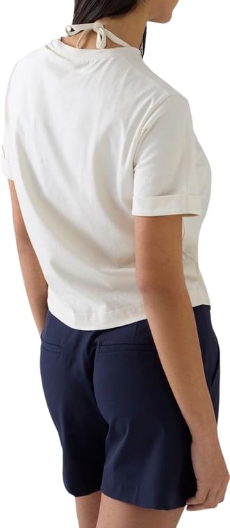 Guess Cream Cotton T-Shirt