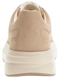 Guess Beige Suede Leather Low Top Sneakers