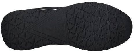 Guess Black Polyester Athletic Sneakers