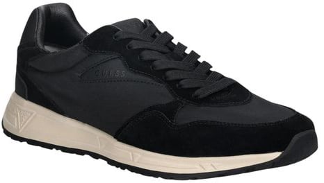 Guess Black Polyester Athletic Sneakers