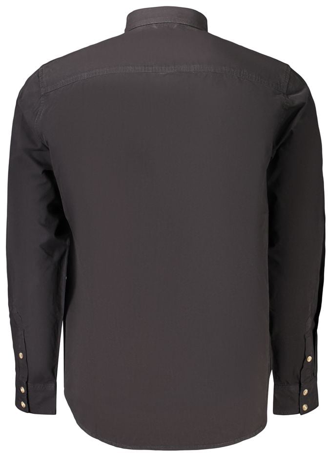 Guess Jeans Black Cotton Men's Shirt