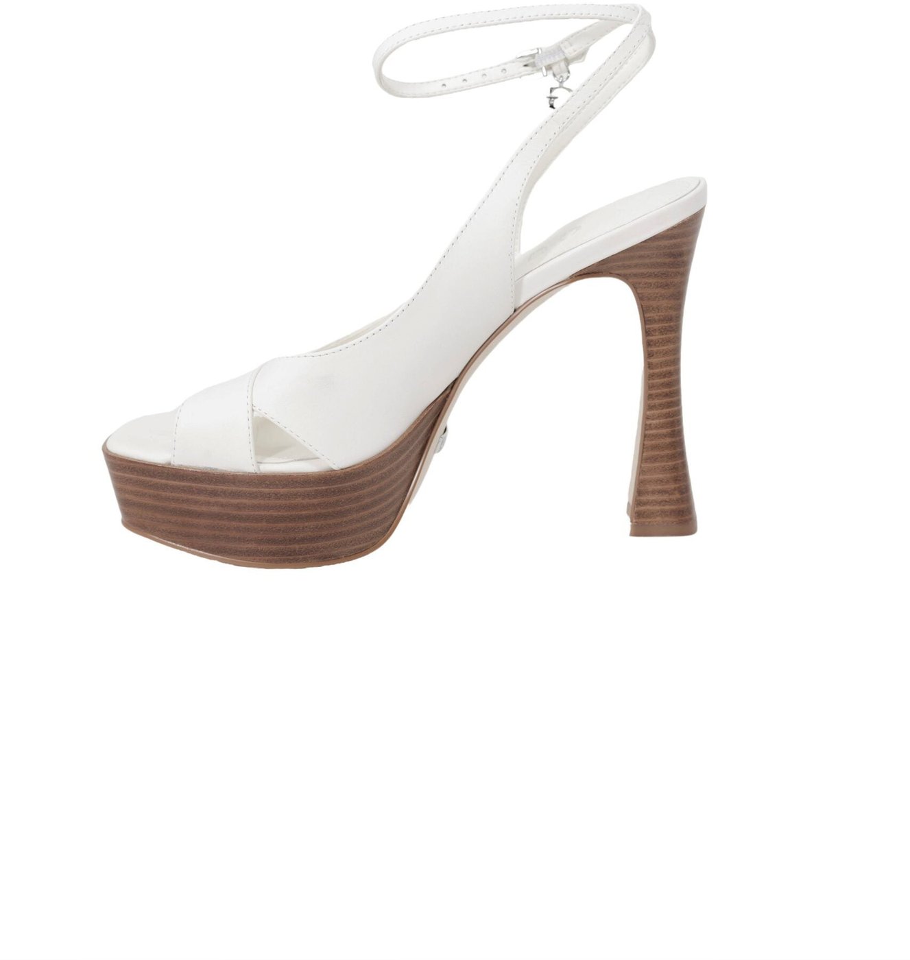 Guess Beige Other Fibres Platform Sandals