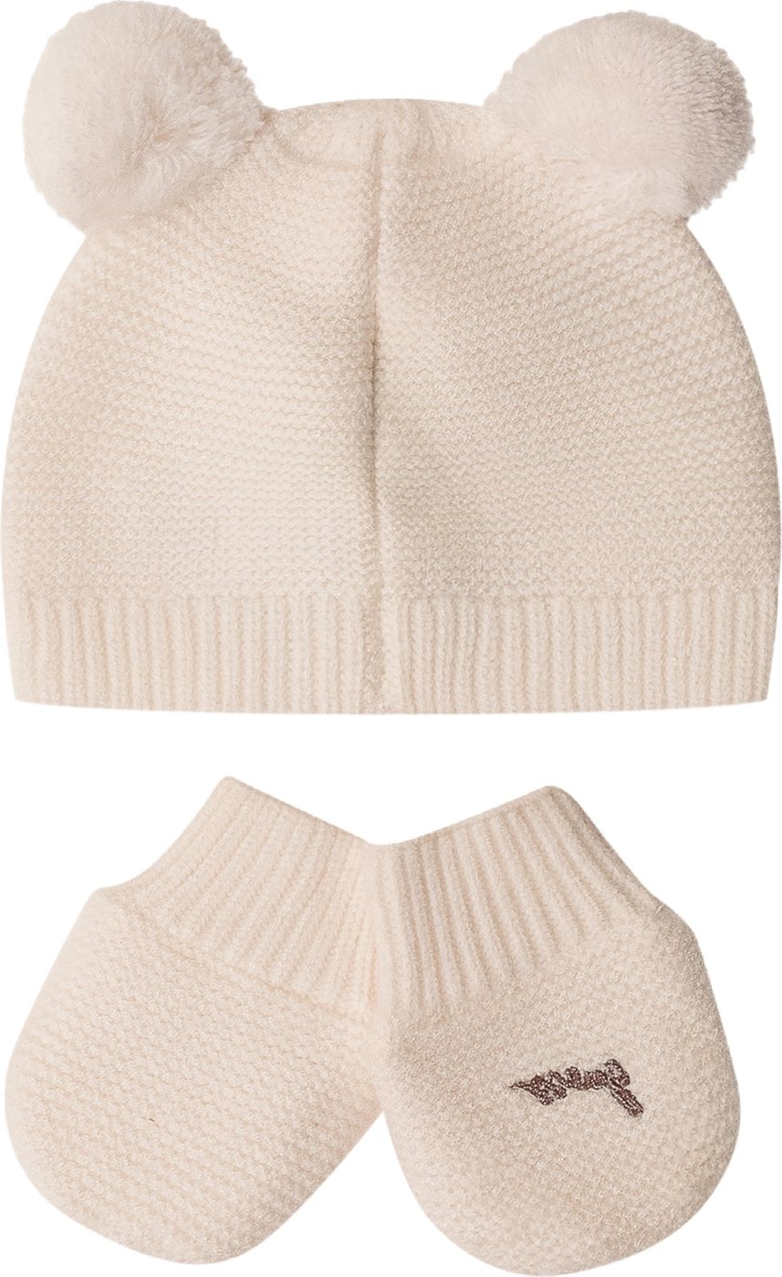 Set Berretto e Muffole con Pompon