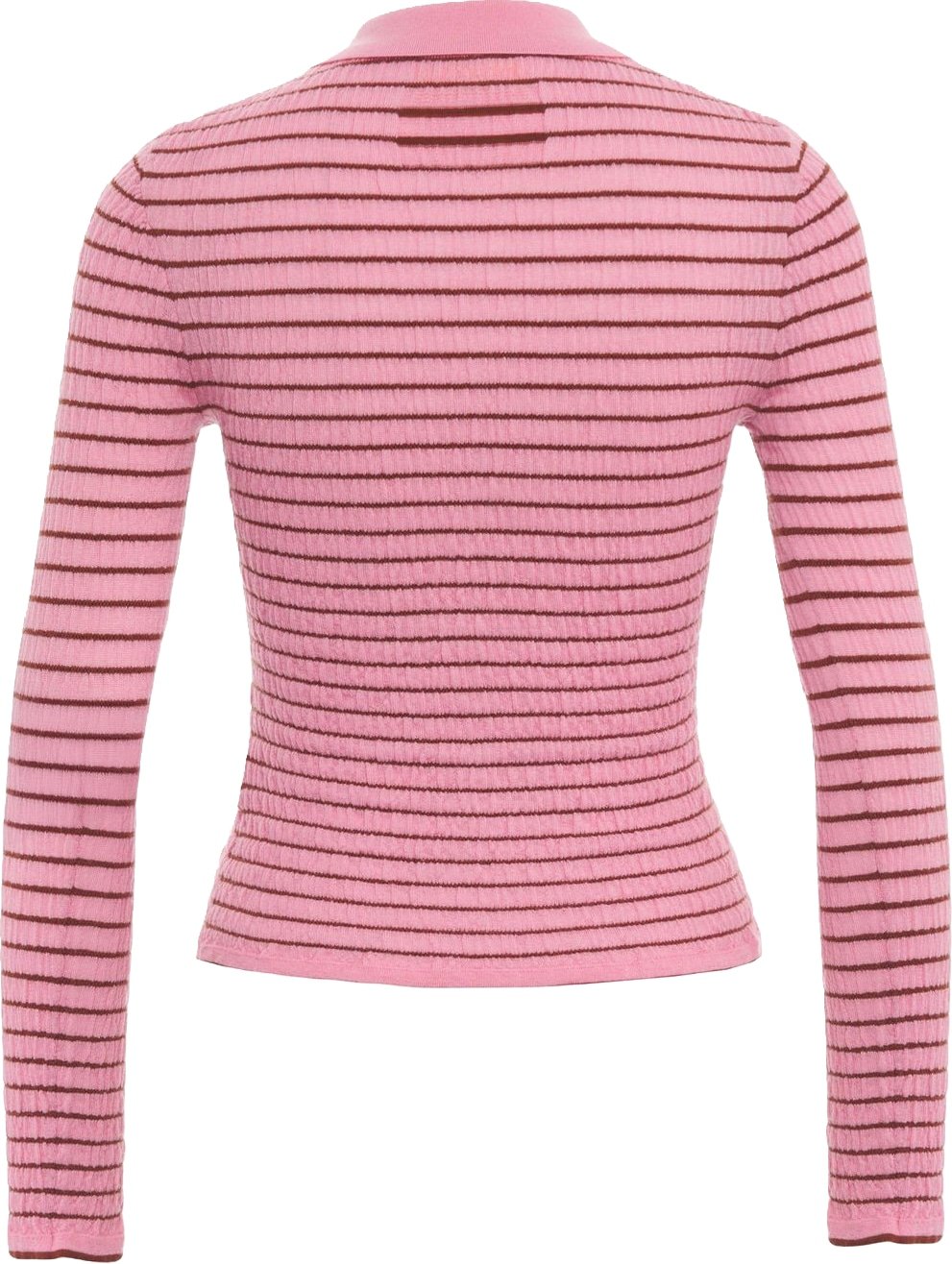 Sweater 'Smocked L/S Shrunken Polo'