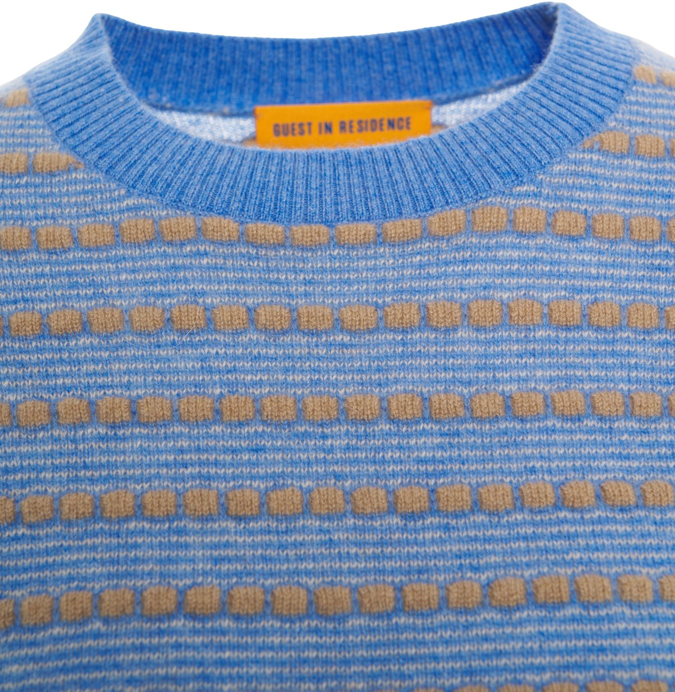 Sweater 'Pebble Stripe Shrunken Crew'