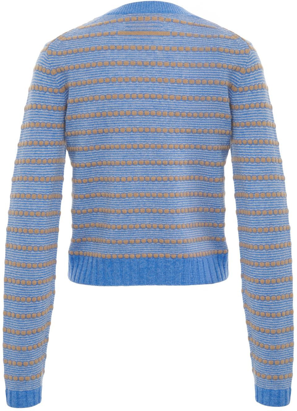 Sweater 'Pebble Stripe Shrunken Crew'