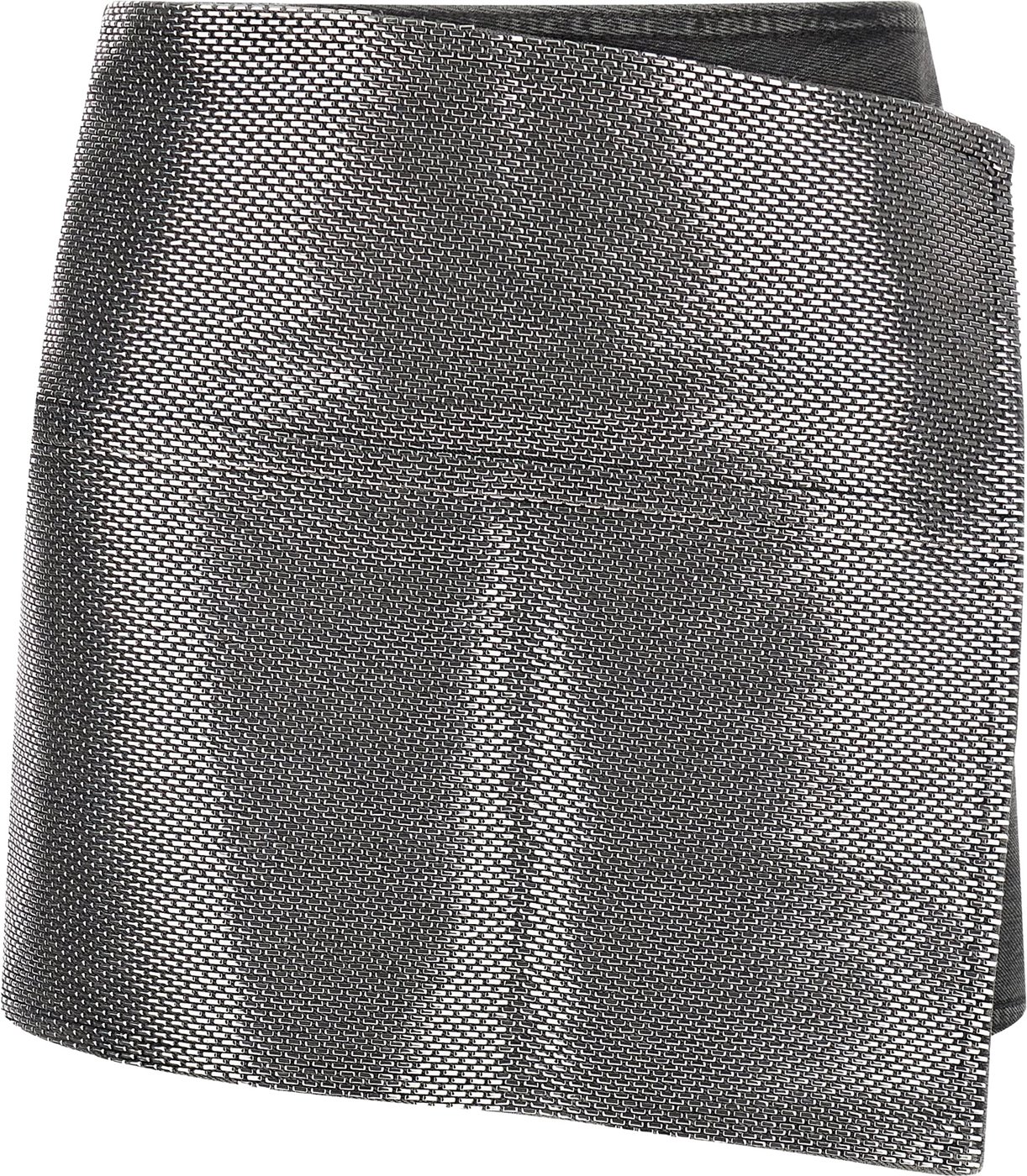 Haikure Gray Cotton Long Skirt