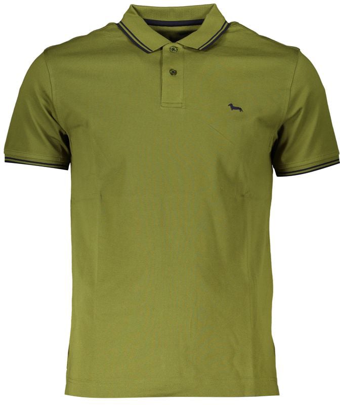 Harmont & Blaine Verde Cotton Mens Polo