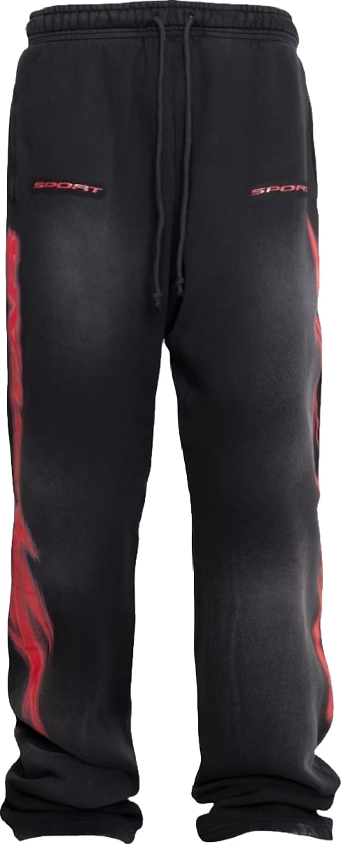 Hellstar Motion Blur Sweatpants 'Zwart'