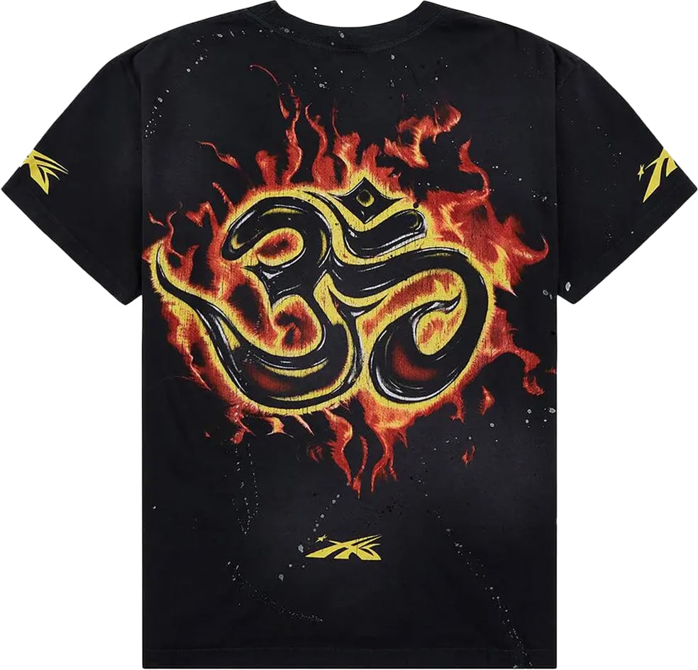 Hellstar Inner Peace Skeleton T-shirt 'Zwart'