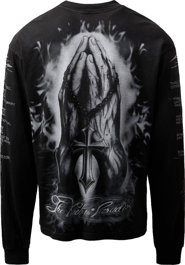 Hellstar Laugh Now Cry Later Long-Sleeve 'Black'