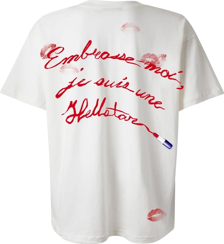 Hellstar French Kiss T-Shirt 'White'