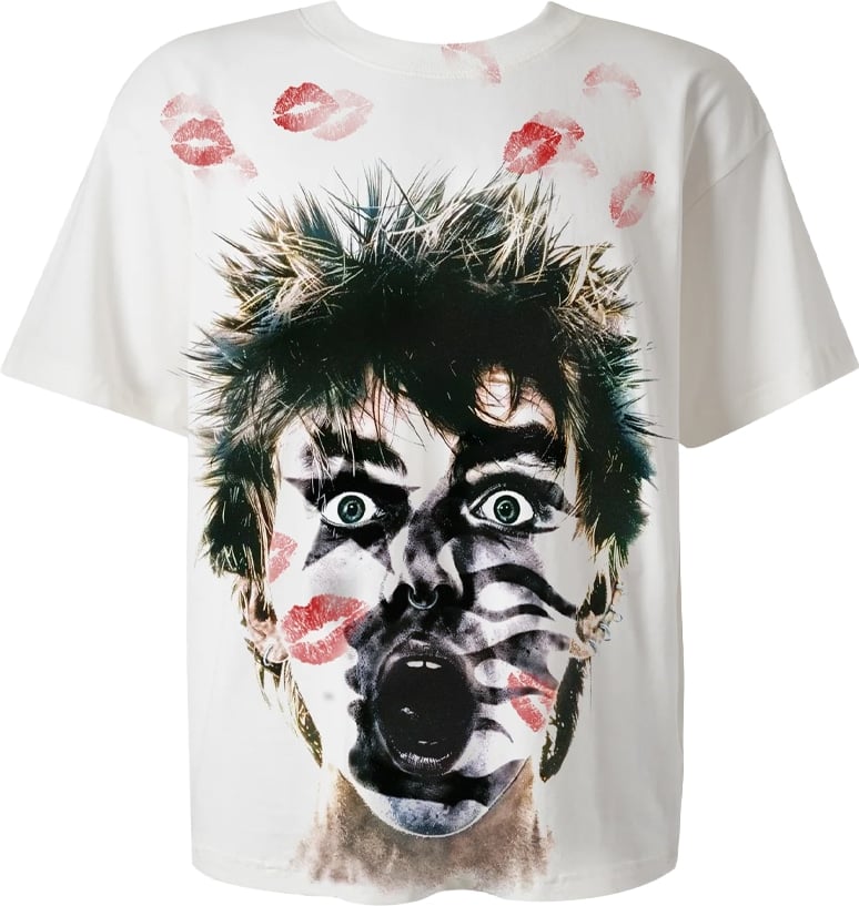 Hellstar French Kiss T-Shirt 'White'
