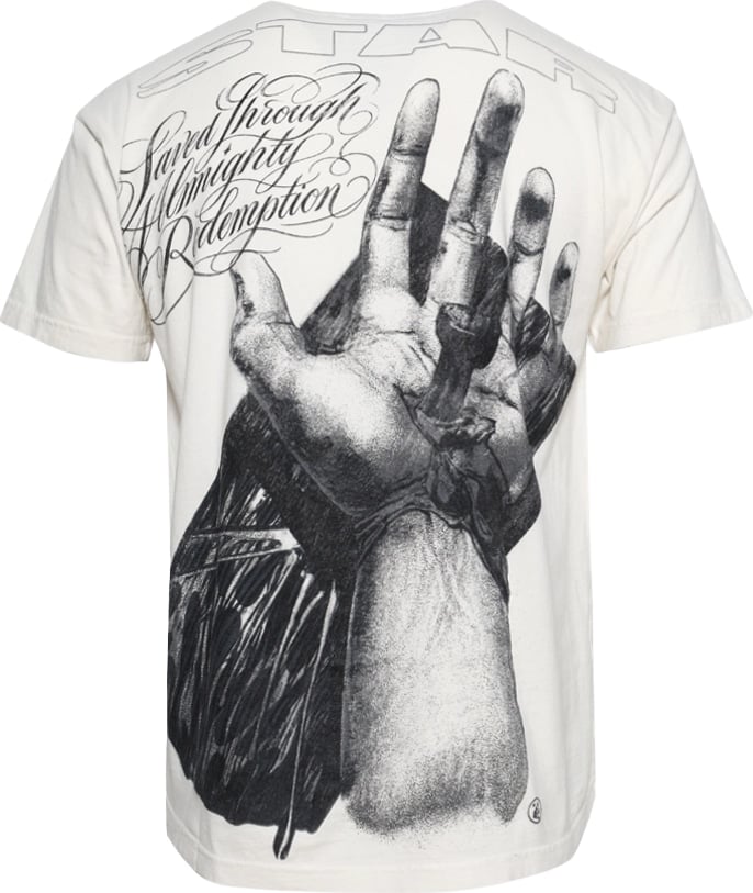 Hellstar Jesus Eyes T-Shirt 'White'