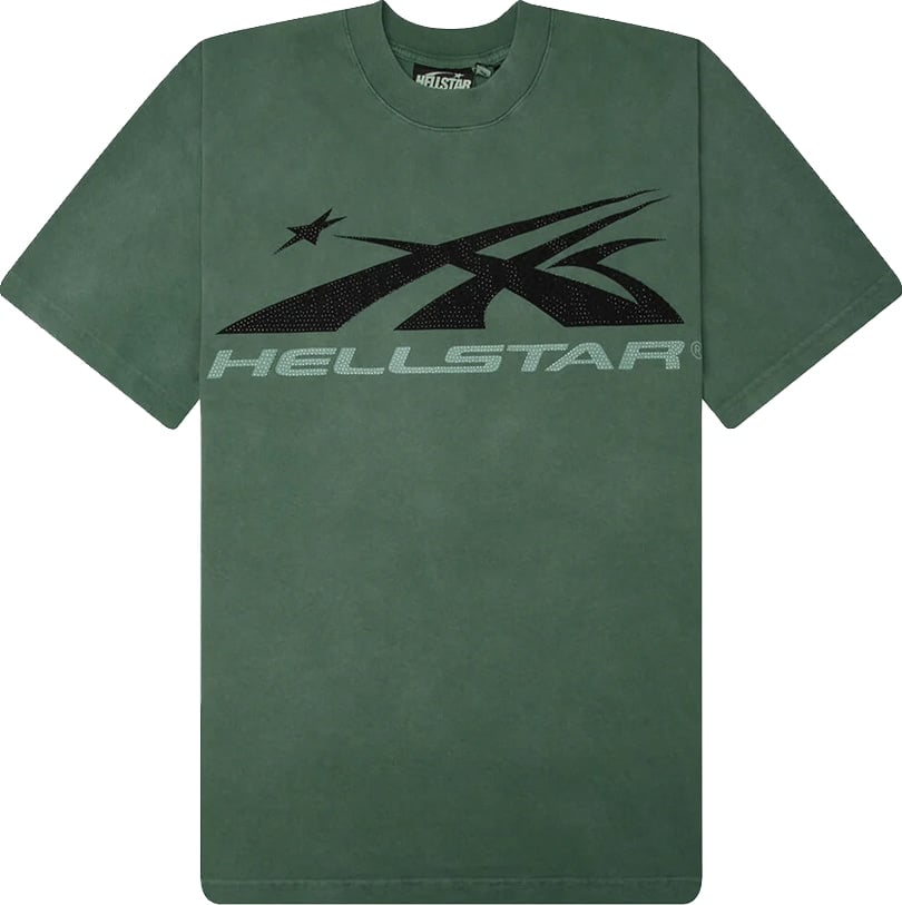 Hellstar Classic Logo T-Shirt 'Green'