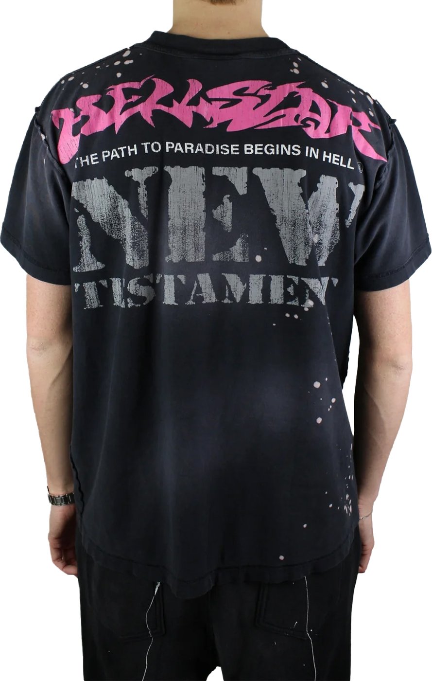 Hellstar New Testament T-shirt 'Zwart'