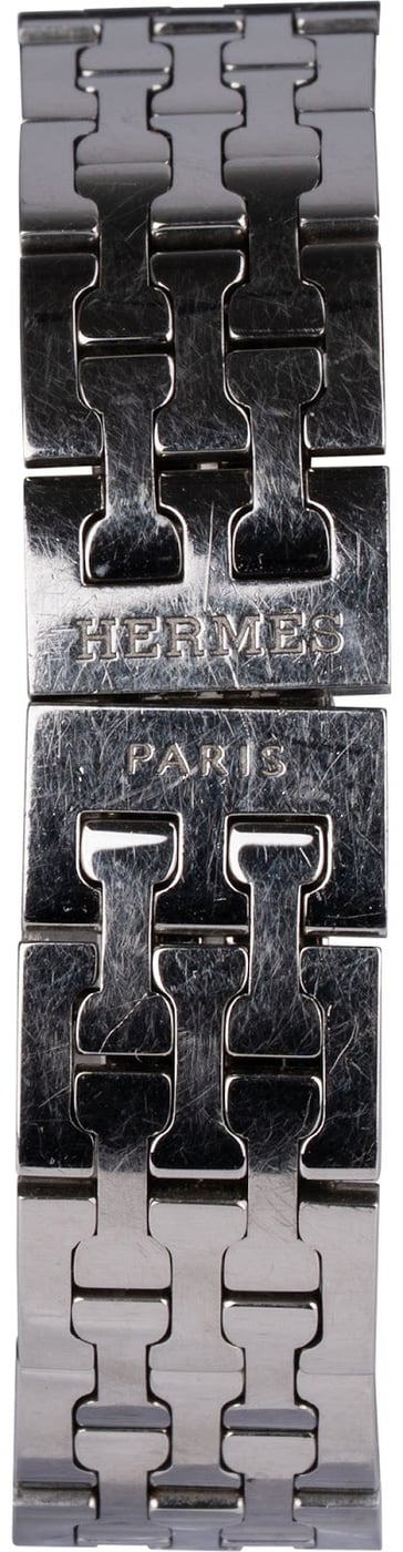 Hermès Silver Tone Heure H HH1.230 Women Watch
