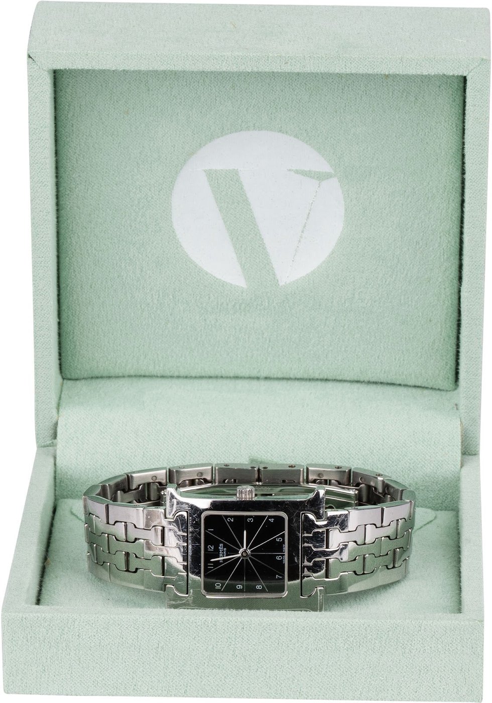 Hermès Silver Tone Heure H HH1.230 Women Watch
