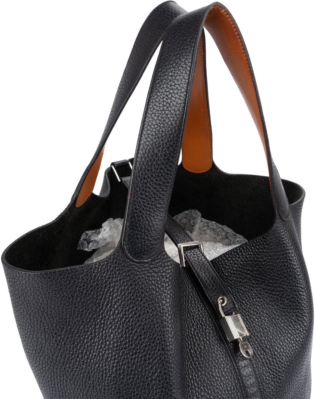 Hermès Grained Clemence Leather Picotin Lock 26 Handbag