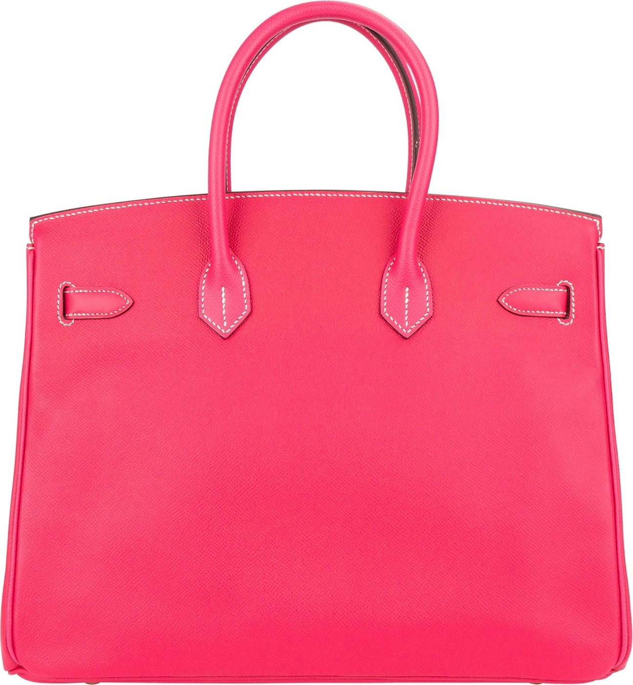 Hermès Rose Tyrien Epsom Leather Birkin 35 Handbag