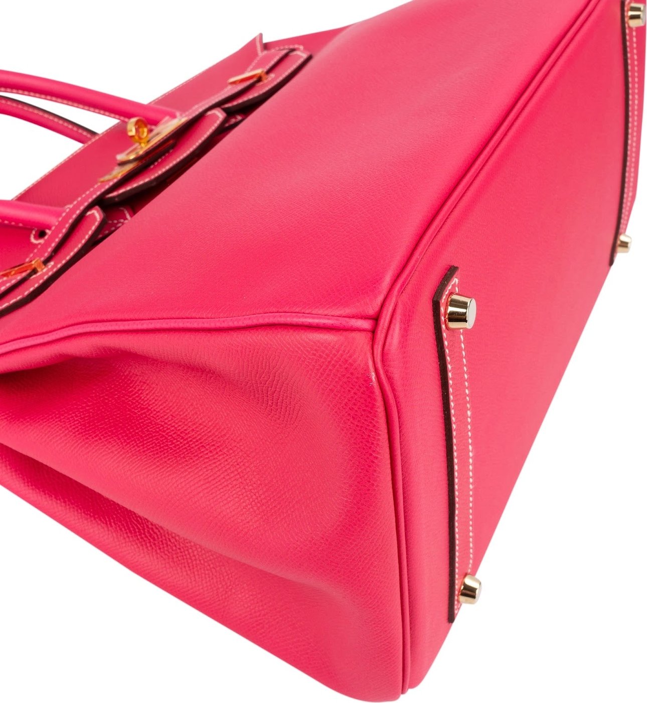 Hermès Rose Tyrien Epsom Leather Birkin 35 Handbag