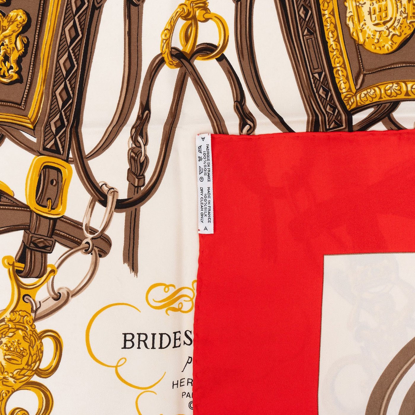 Hermès Brides de Gala Silk Carre 90 Scarf Tuch