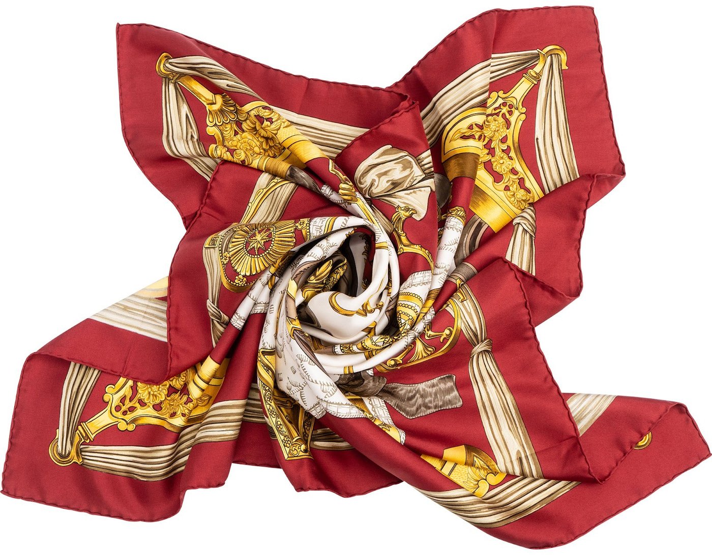 Hermès Etriers Silk 90 Scarf Tuch