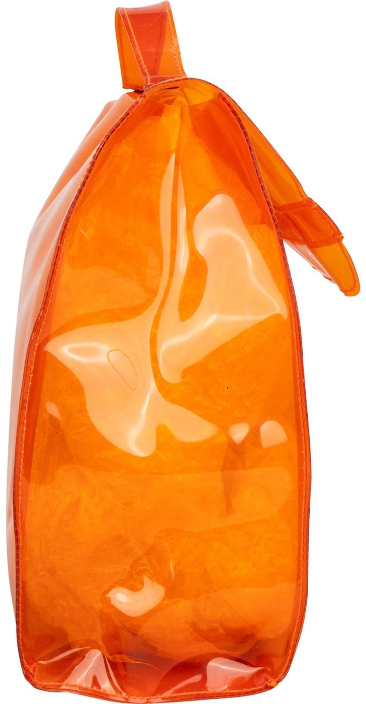 Hermès Transparent Vinyl Souvenir de l'Exposition 1998 Kelly 40 Handbag