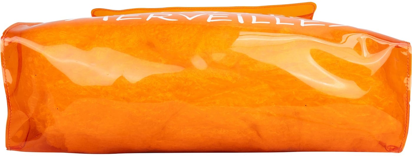Hermès Transparent Vinyl Souvenir de l'Exposition 1998 Kelly 40 Handbag