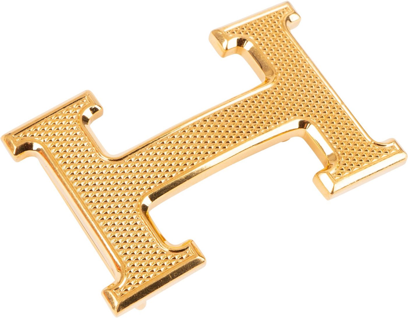 Hermès Bicolor Leather Reversible Gold H Belt (85)