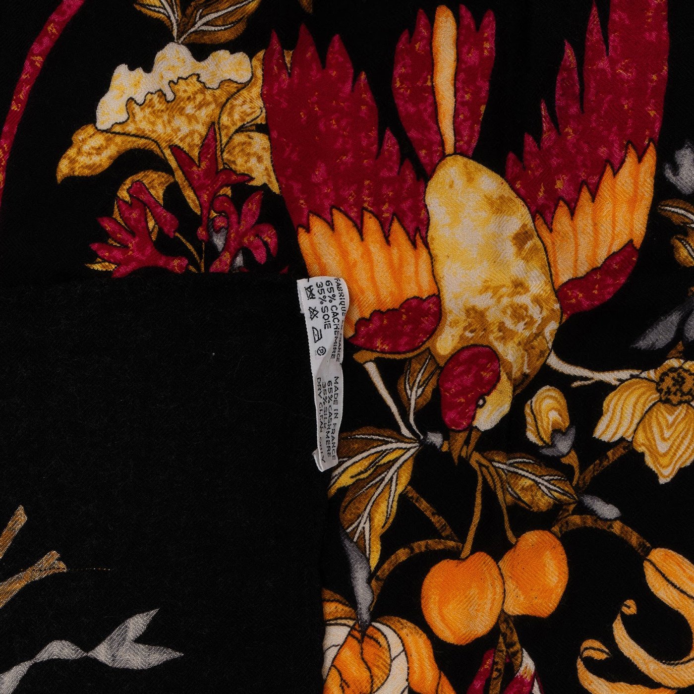 Hermès Pierres d' Rient et d' Occident Maxi Silk Cashmere 140 Scarf Tuch