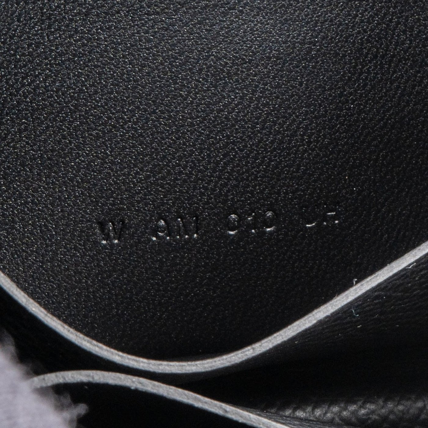 Hermès Black Epsom Constance Compact Wallet