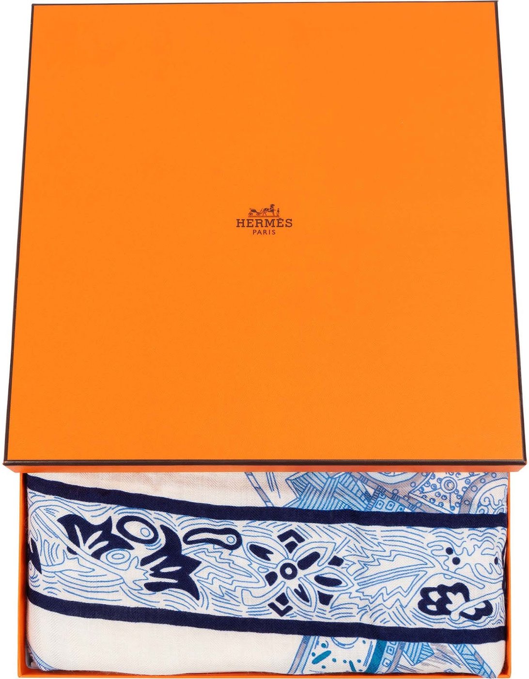 Hermès Les Clés Silk Cashmere Triangle 140 Scarf Tuch LE SONGE DE LA LICORNE ANNIE FAIVRE