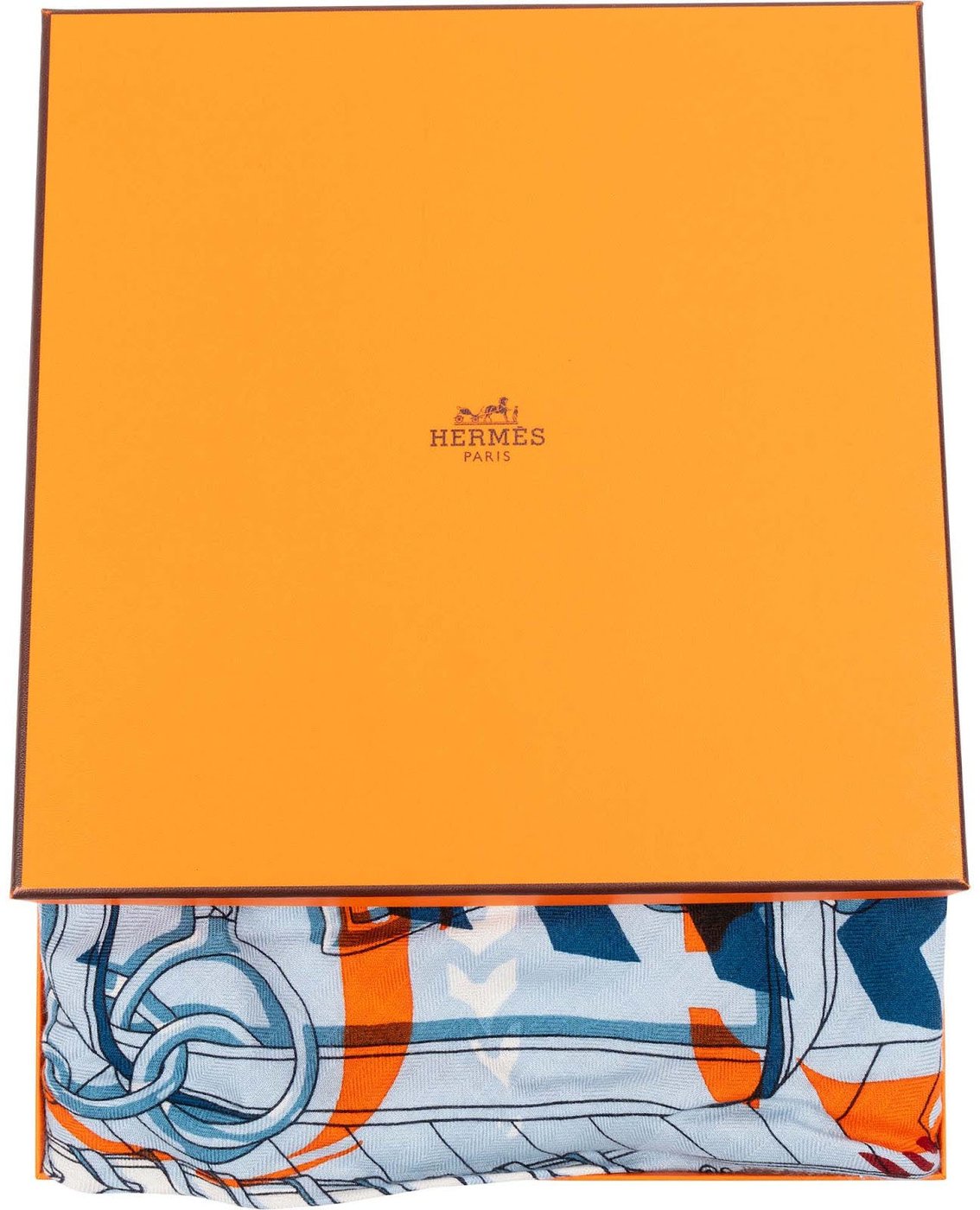 Hermès 213 x 73 cm PANOPLIE EQUESTRE IMPRIMEUR FOU LOSANGE Silk Cashmere Scarf Tuch