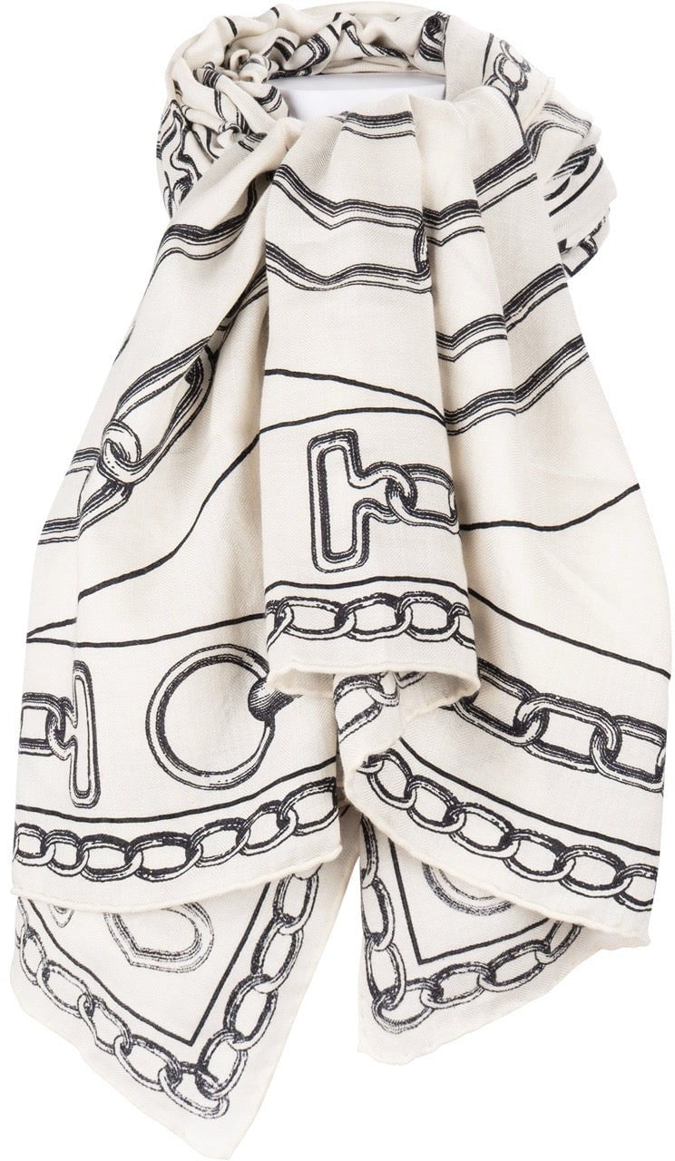 Hermès L'effet Kaleidoscope Silk Cashmere 140 Scarf Tuch