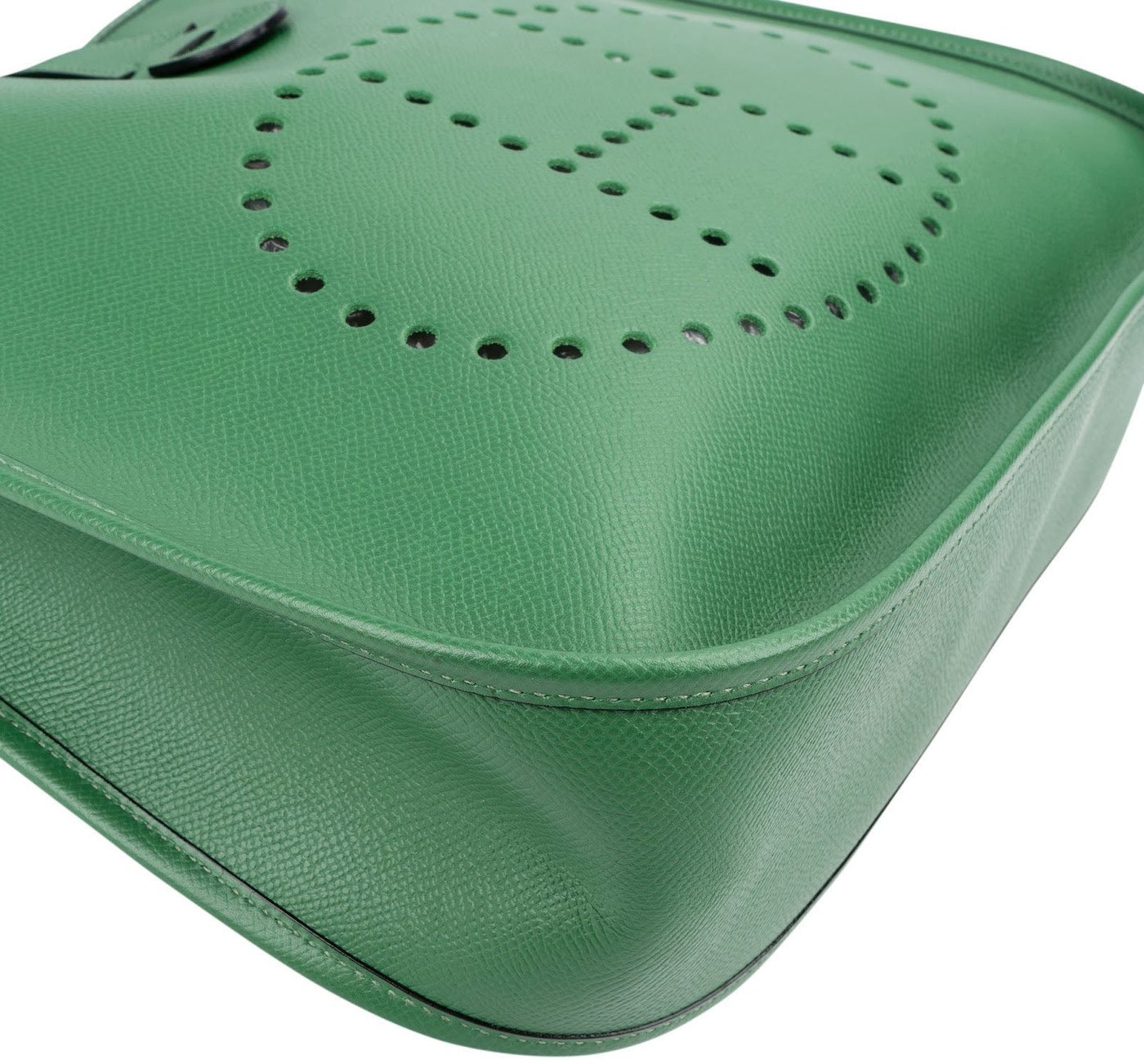 Hermès Vert Epsom Leather Evelyne GM Crossbody Bag