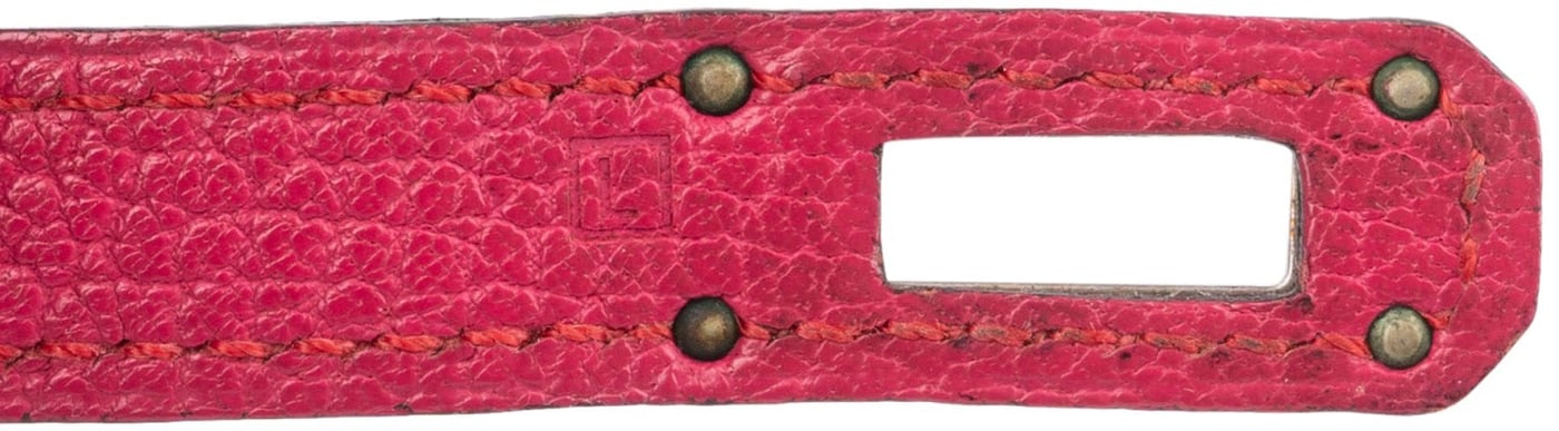 Hermès Pink Togo Leather Kelly 15 Wallet