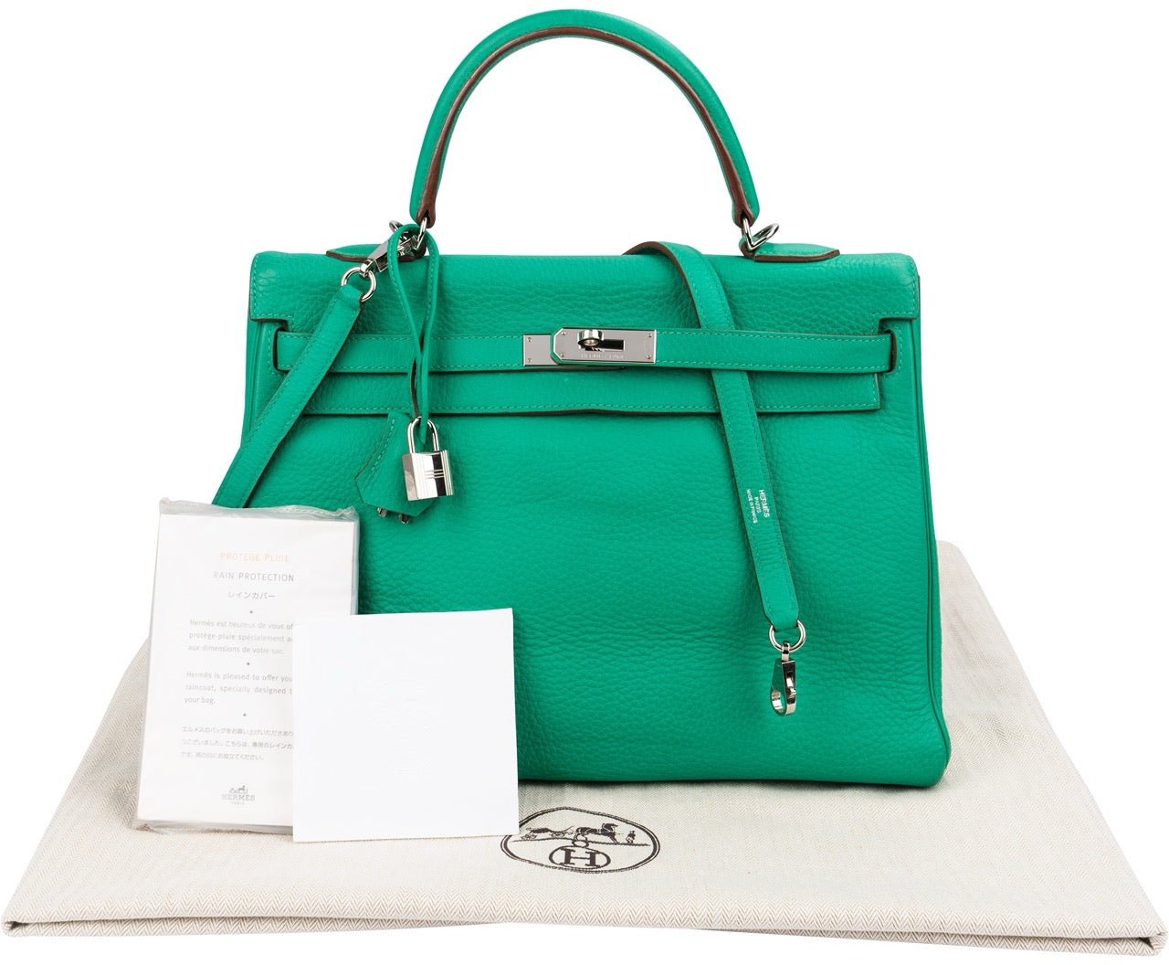 Hermès Togo Leather Kelly 35 Retourne Handbag